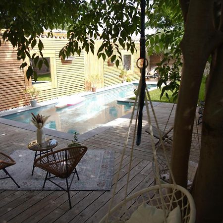 La Domitia - Maison D'Hotes, Massages & Bien-Etre Montbazin Ngoại thất bức ảnh