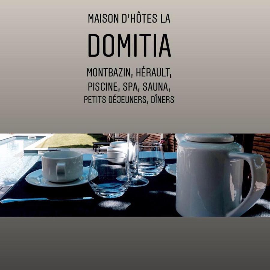 La Domitia - Maison D'Hotes, Massages & Bien-Etre Montbazin Ngoại thất bức ảnh