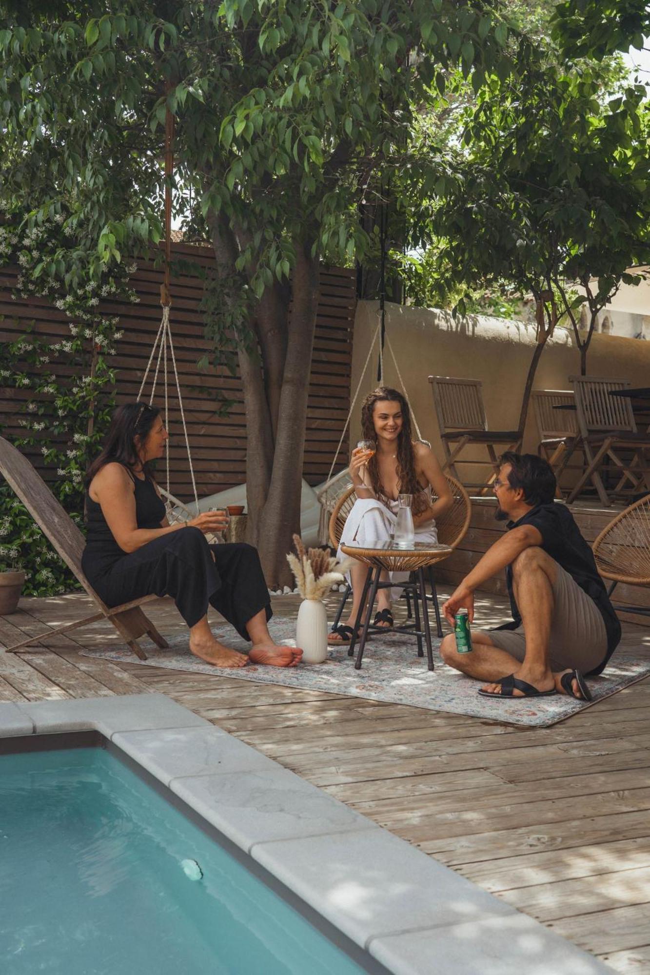 La Domitia - Maison D'Hotes, Massages & Bien-Etre Montbazin Ngoại thất bức ảnh