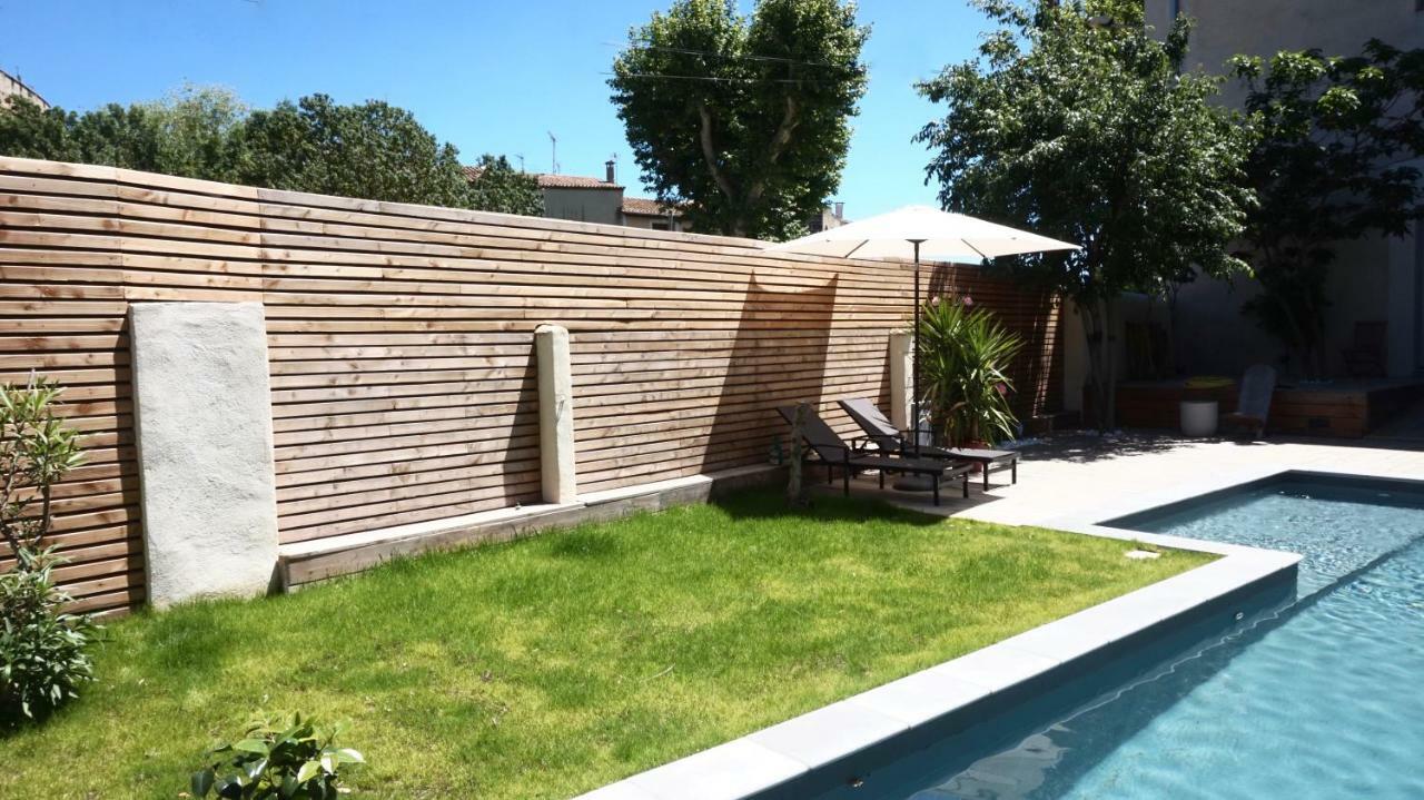 La Domitia - Maison D'Hotes, Massages & Bien-Etre Montbazin Ngoại thất bức ảnh