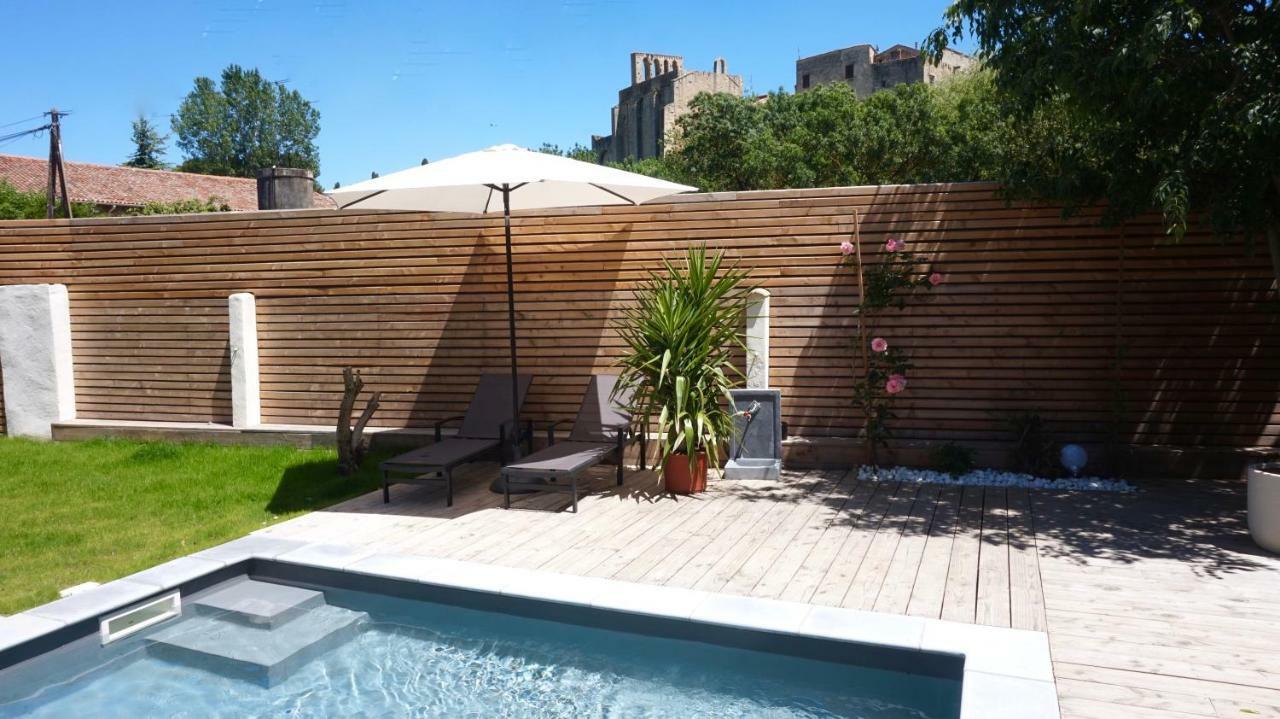 La Domitia - Maison D'Hotes, Massages & Bien-Etre Montbazin Ngoại thất bức ảnh